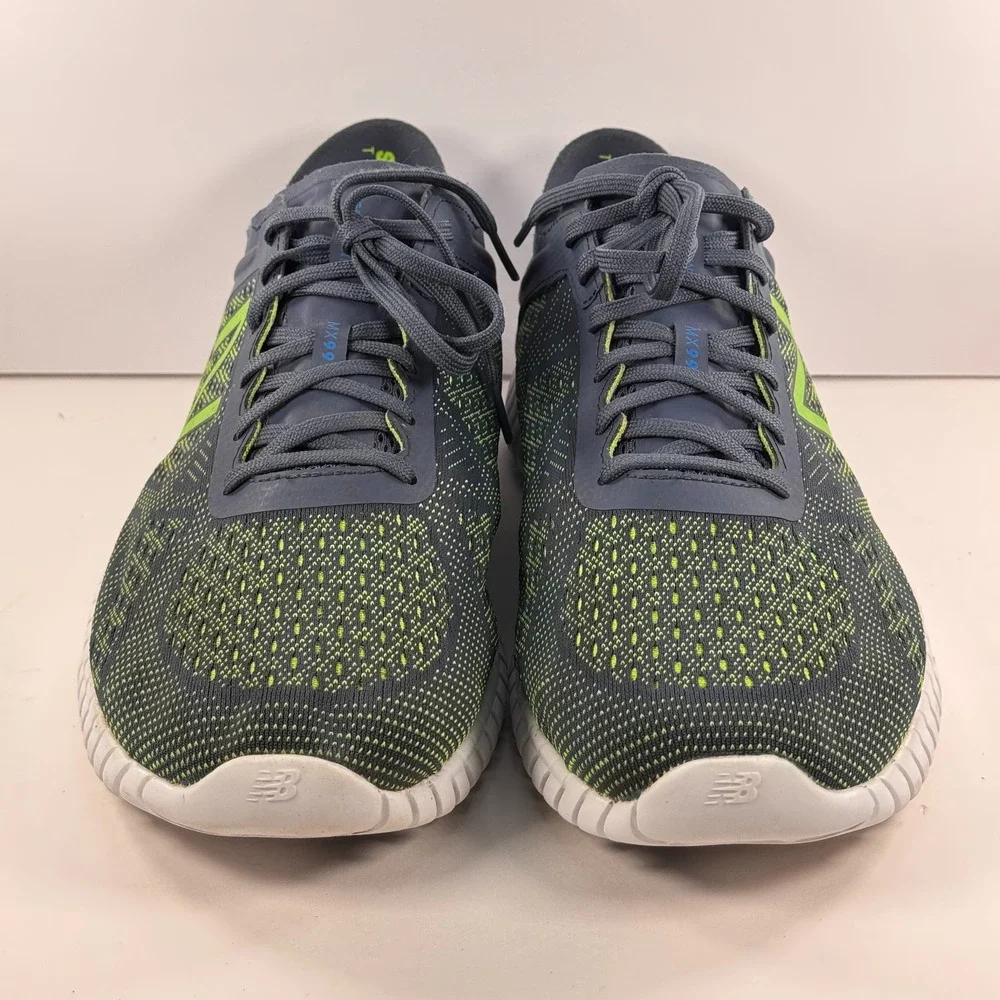 New Balance MX99MV2 Flexonic FantomFit Training Shoe Grey Lime Green Men 11.5 4E